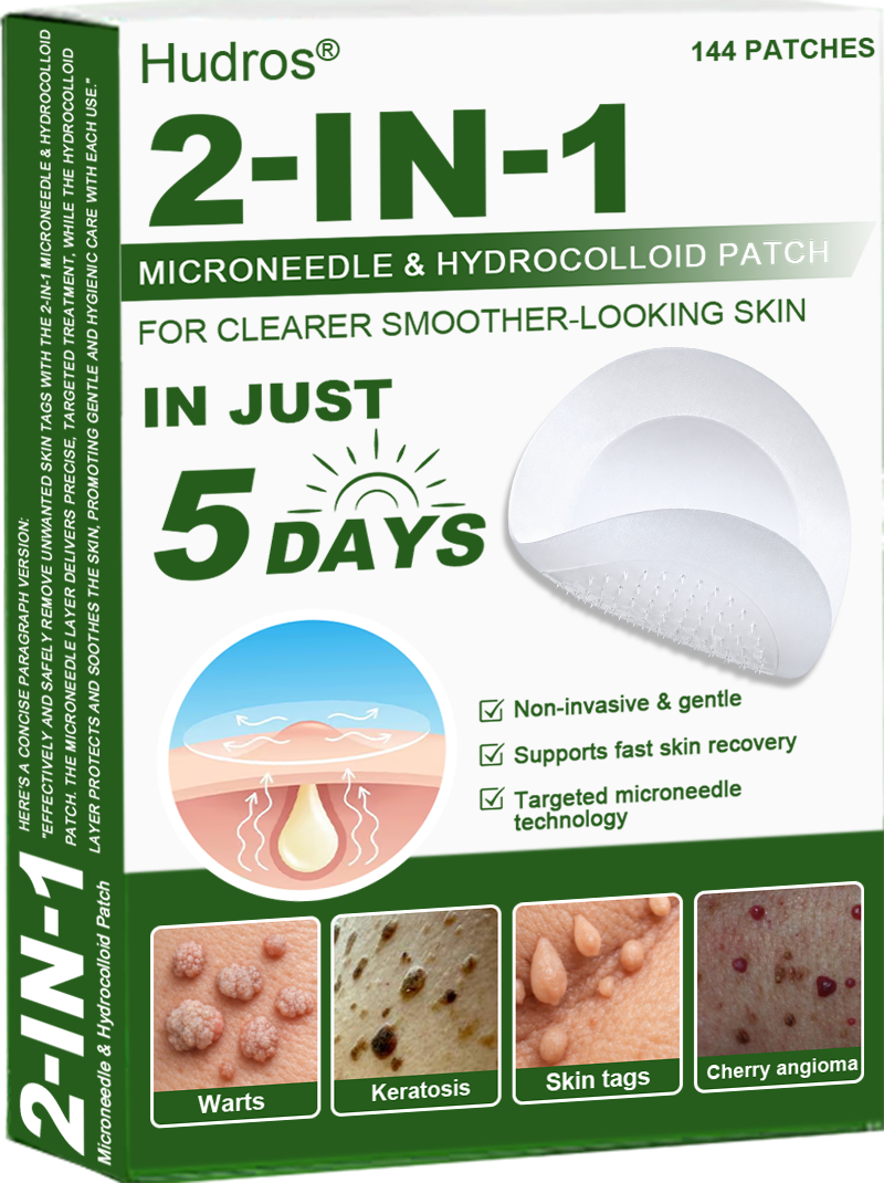 ⏳ Limited 5-Min Flash Sale! Add a second Hudros® 2-in-1 Patch and enjoy an extra 30% OFF.