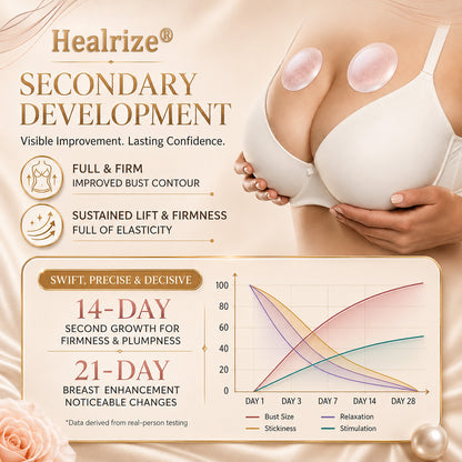 Healrize® Nano-Microneedle Bust Lift Patches ✨ — No Surgery Needed. For a firmer, fuller, more lifted-looking bust contour & renewed feminine confidence 💖