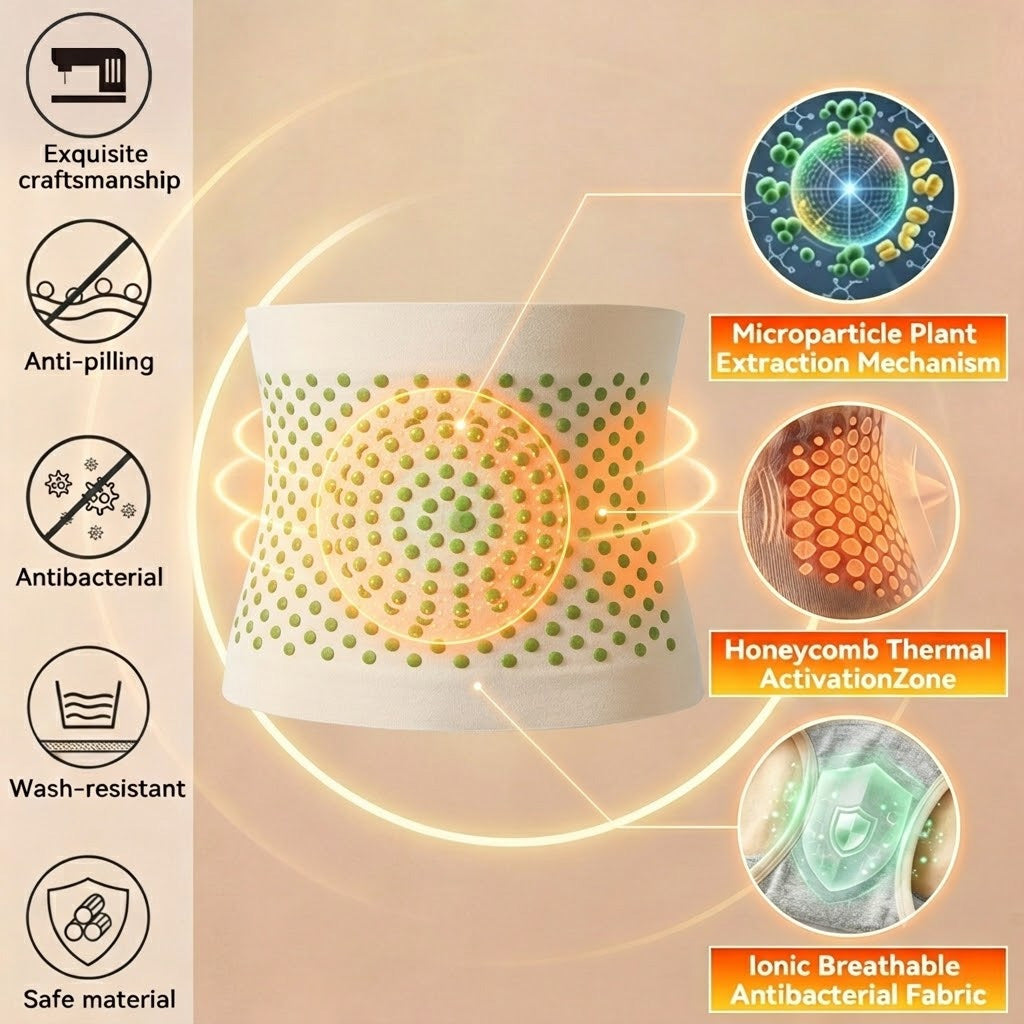 🌿 Official Brand Store | ✅ BQODQO® 2026 4-in-1 Micro-Particle Sculpting Belt ⭐
