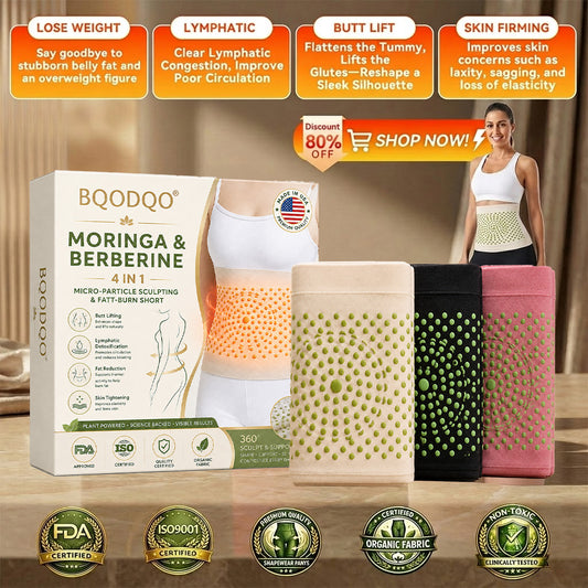✅ Official Brand Store | 🍀 BQODQO® 2026 4-in-1 Micro-Particle Sculpting Belt ⭐