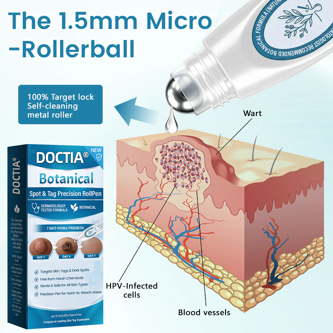 DOCTIA® Botanical Spot & Tag Precision RollPen