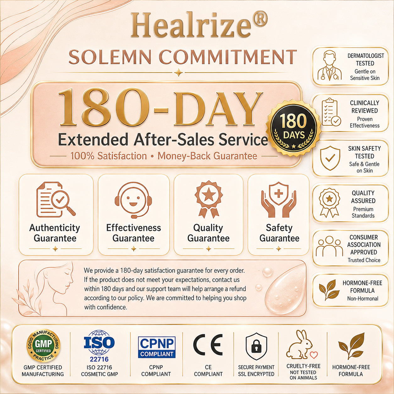 Healrize® Nano-Microneedle Bust Lift Patches ✨ — No Surgery Needed. For a firmer, fuller, more lifted-looking bust contour & renewed feminine confidence 💖