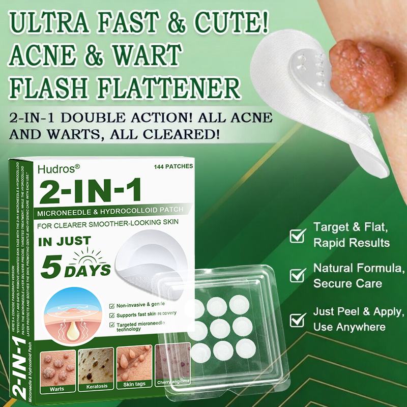 ⏳ Limited 5-Min Flash Sale! Add a second Hudros® 2-in-1 Patch and enjoy an extra 30% OFF.