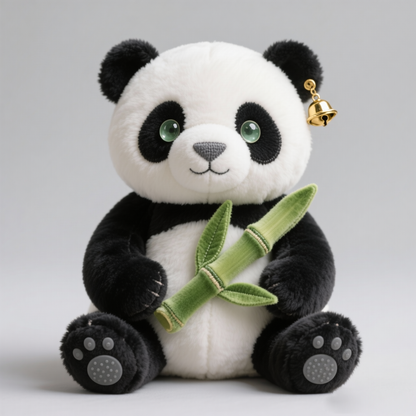 Bamboo Buddy Panda Plush — “Jade Bell Panda” (Premium Collector-Style Plush)