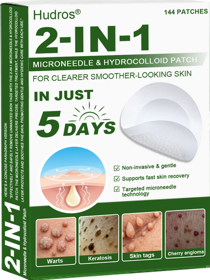 ⏳ Limited 5-Min Flash Sale! Add a second Hudros® 2-in-1 Patch and enjoy an extra 30% OFF.